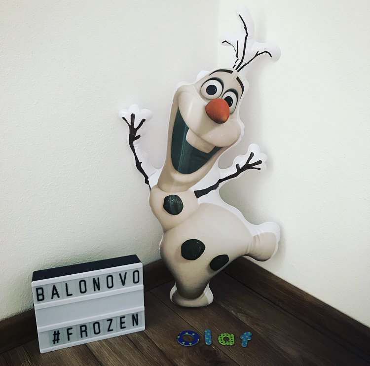 Nafukovačka - Ľadové kráľovstvo - FROZEN - OLAF