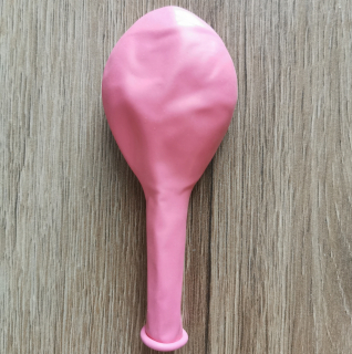 Gumový balón - RUŽOVÝ - 5 ks
